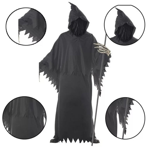 Skeleton Grim Reaper Ghost Costume